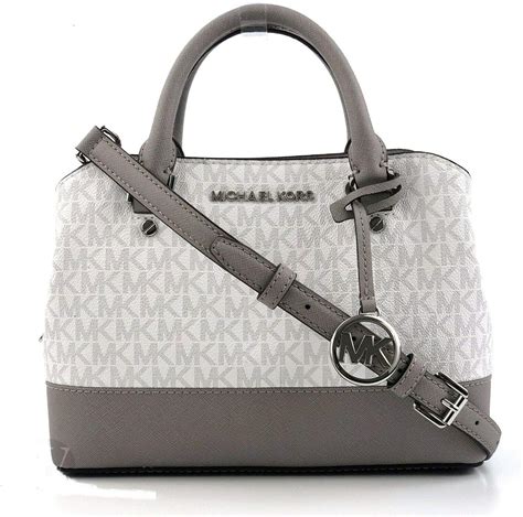 michael kors handbags grey and white|michael kors gray crossbody.